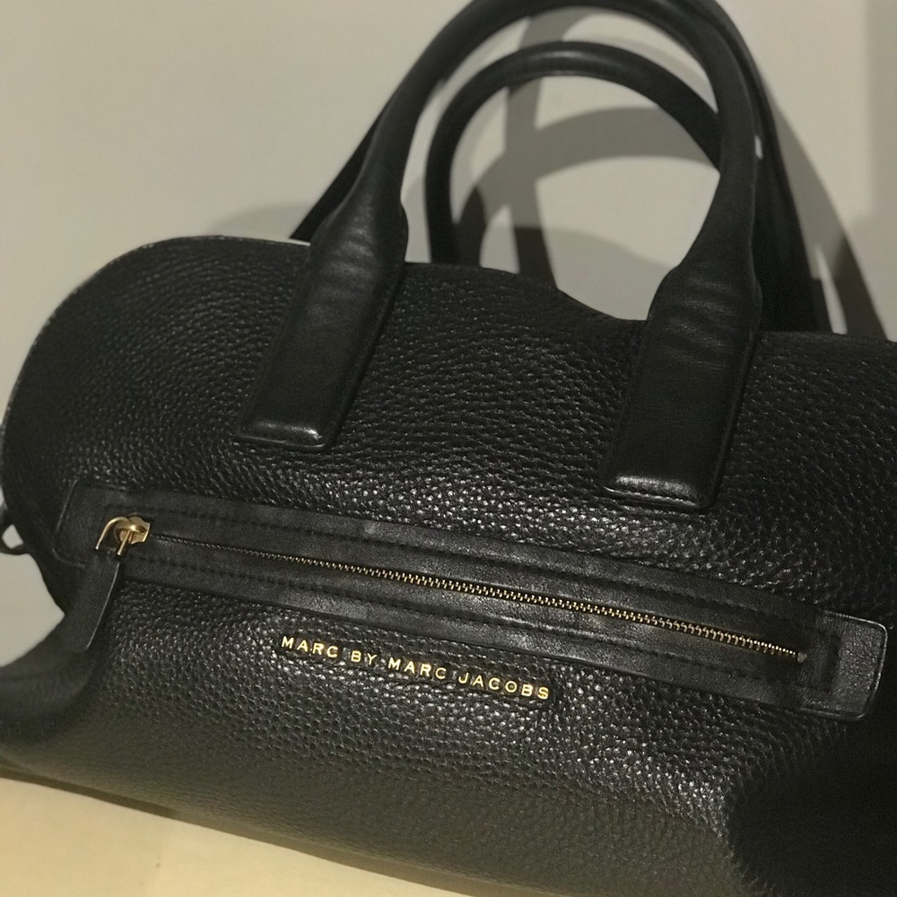 Marc Jacobs textured leather travel/gym bag